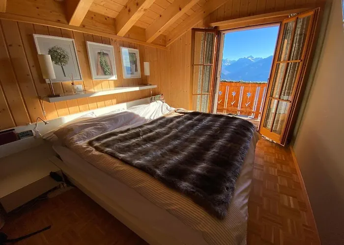 Beautiful With Exceptional View * Crans-Montana